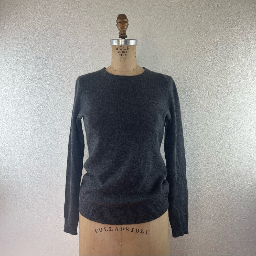 Charter Club l XS Luxury Cashmere Long Sleeve Crewneck Preppy Career Sweater Top